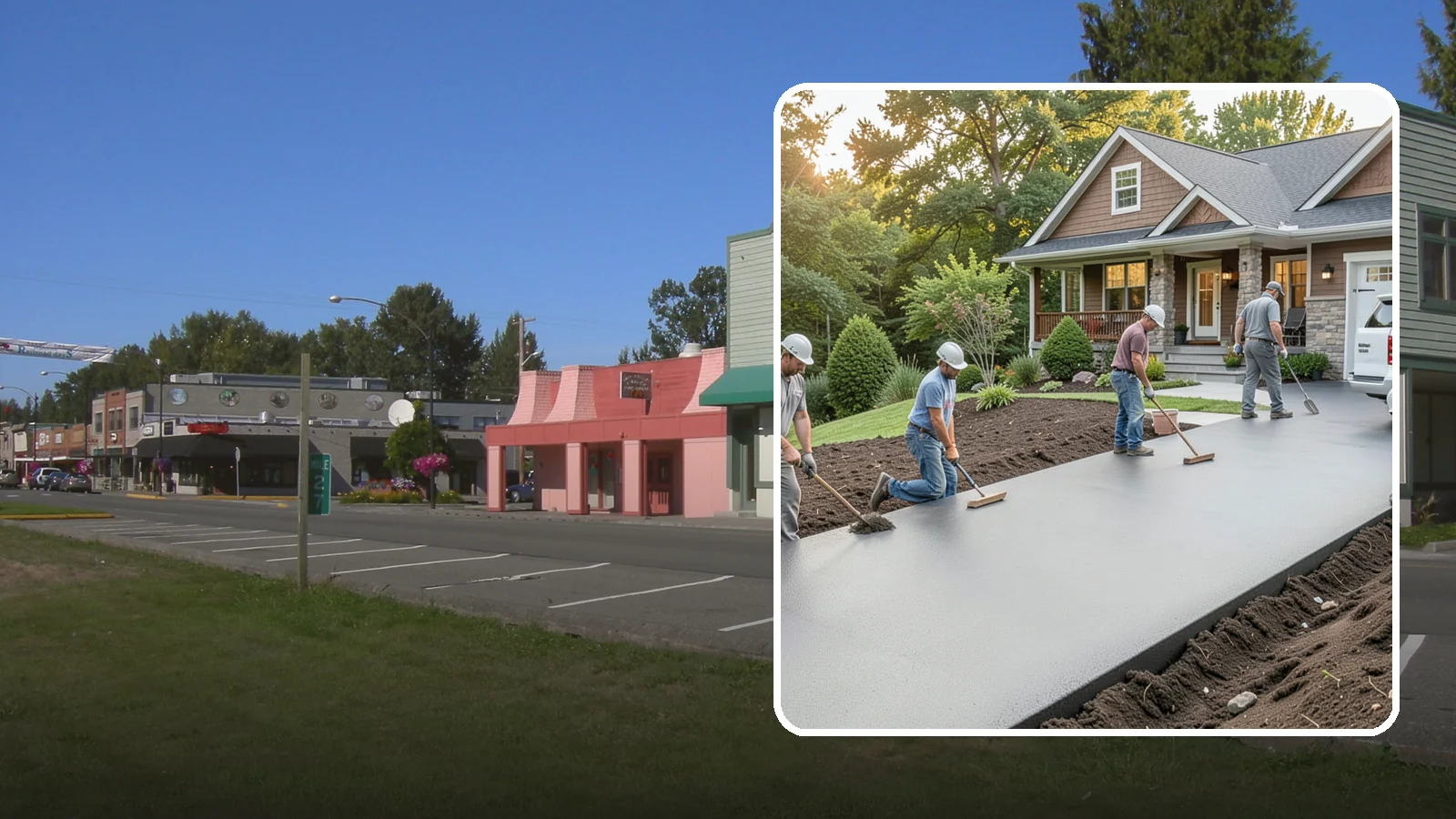 Asphalt Driveway Installation in Snoqualmie, King County, WA - Laying a durable asphalt driveway with a proper base and grading for smooth, cost-effective all-weather access.