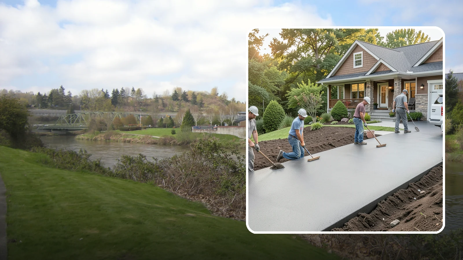 Asphalt Driveway Installation in Tukwila, King County, WA - Laying a durable asphalt driveway with a proper base and grading for smooth, cost-effective all-weather access.