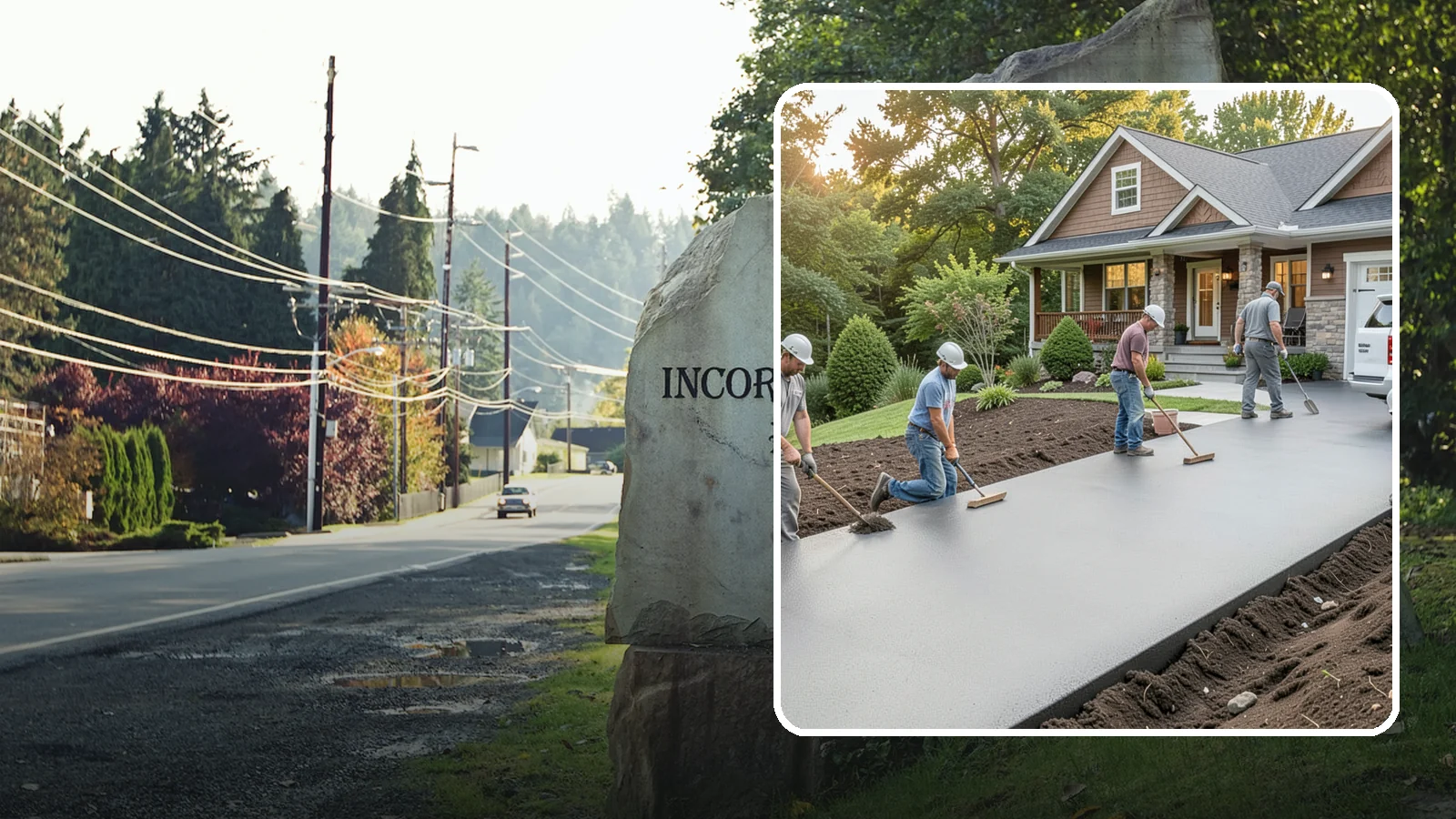 Asphalt Driveway Installation in Wilkeson, Pierce County, WA - Laying a durable asphalt driveway with a proper base and grading for smooth, cost-effective all-weather access.