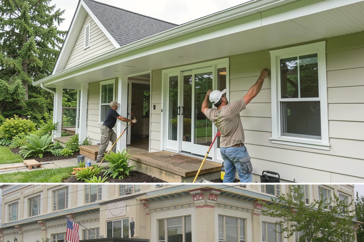 Asphalt Shingle Roof Installation in Anacortes, Skagit County, WA - Warm, dry summer days let shingle adhesive strips seal properly for a wind-resistant roof.