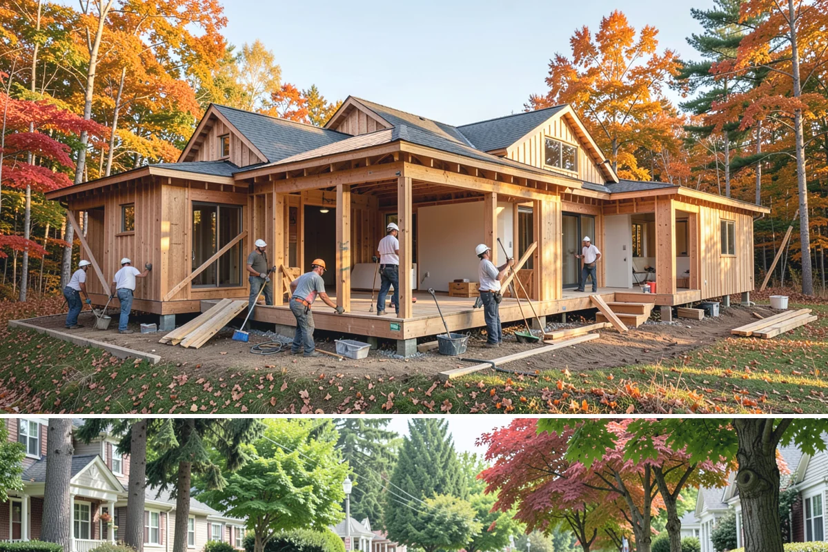 Asphalt Shingle Roof Installation in Beaux Arts Village, King County, WA - Warm, dry summer days let shingle adhesive strips seal properly for a wind-resistant roof.