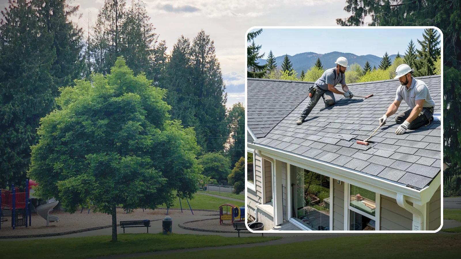 Asphalt Shingle Roof Installation in Bonney Lake, Pierce County, WA - Durable asphalt shingle roofing that delivers dependable, cost-effective protection for Northwest homes.