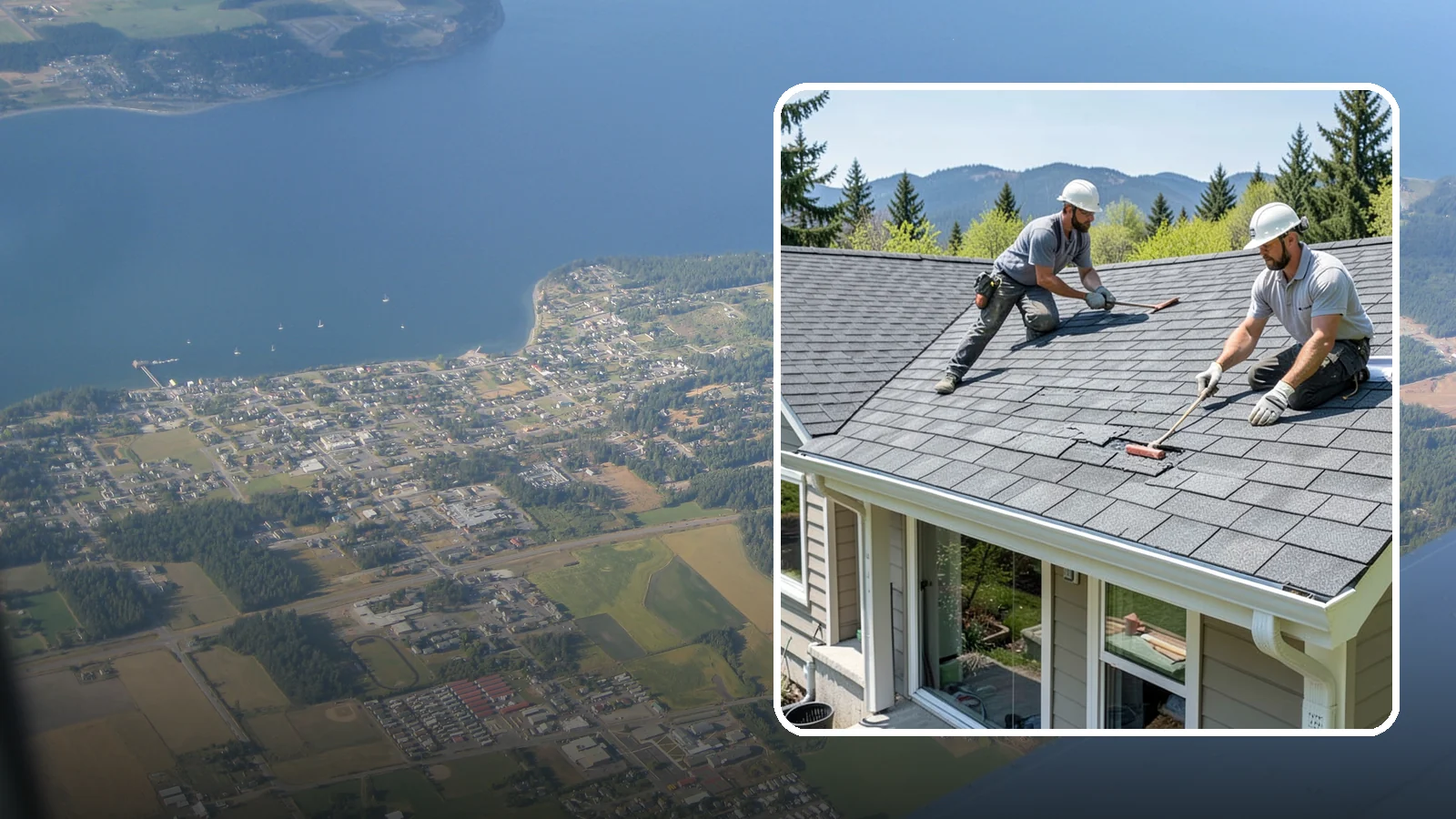 Asphalt Shingle Roof Installation in Coupeville, Island County, WA - Durable asphalt shingle roofing that delivers dependable, cost-effective protection for Northwest homes.