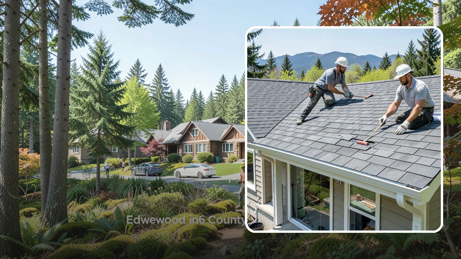 Asphalt Shingle Roof Installation in Edgewood, Pierce County, WA - Durable asphalt shingle roofing that delivers dependable, cost-effective protection for Northwest homes.