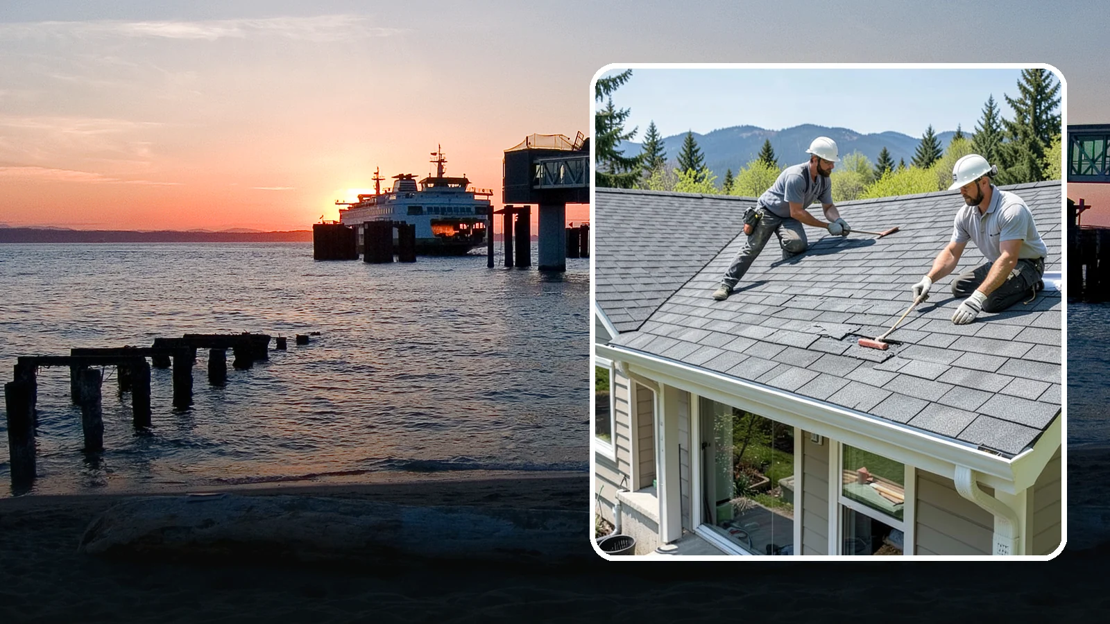 Asphalt Shingle Roof Installation in Edmonds, Snohomish County, WA - Durable asphalt shingle roofing that delivers dependable, cost-effective protection for Northwest homes.