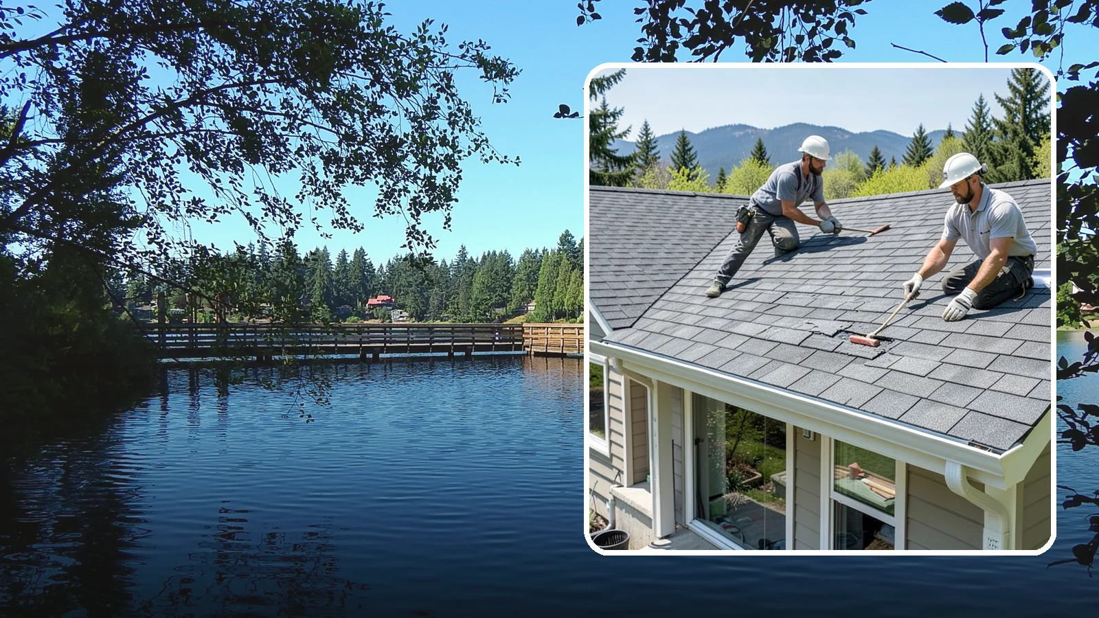 Asphalt Shingle Roof Installation in Federal Way, King County, WA - Durable asphalt shingle roofing that delivers dependable, cost-effective protection for Northwest homes.