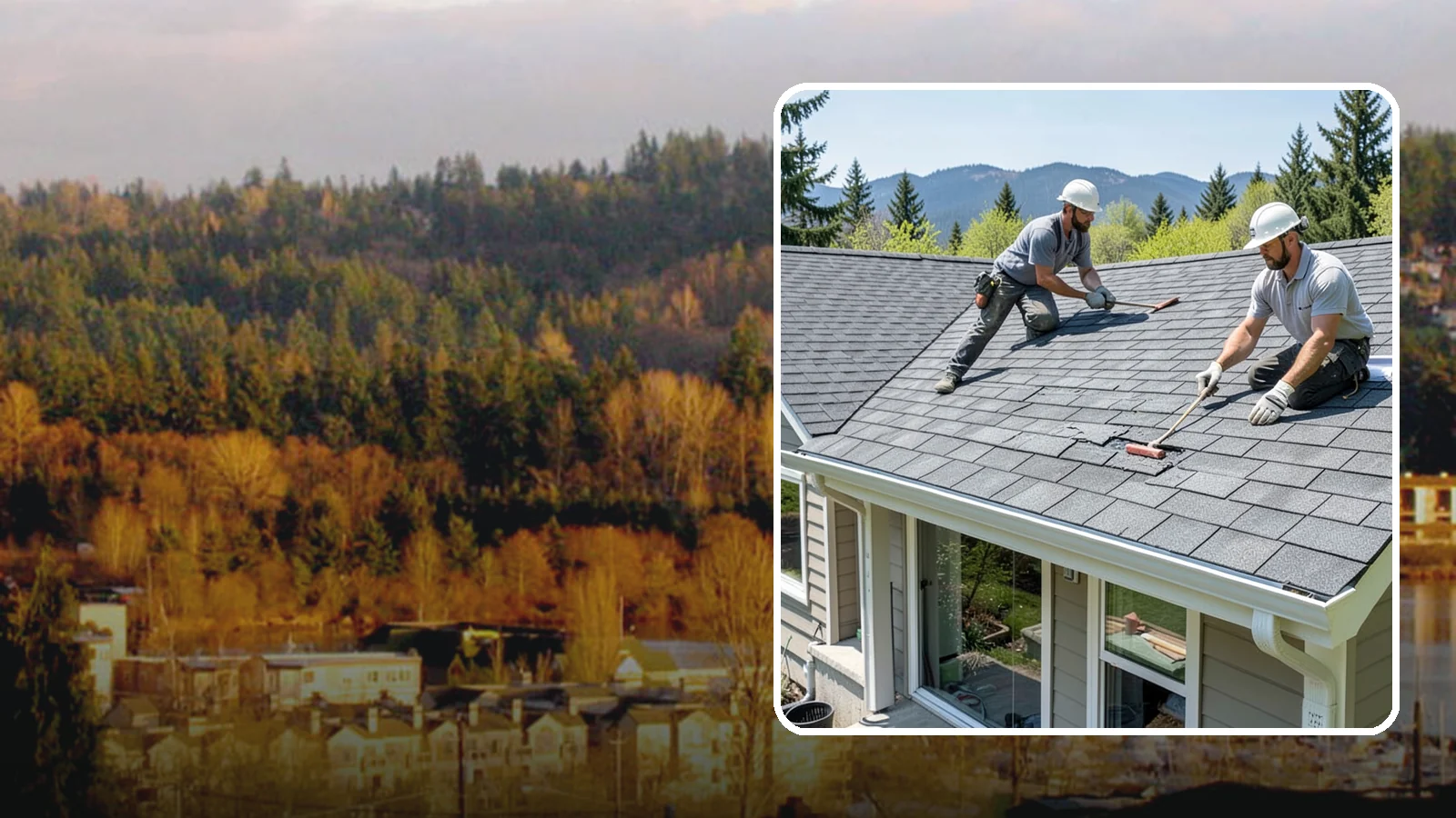 Asphalt Shingle Roof Installation in Kenmore, King County, WA - Durable asphalt shingle roofing that delivers dependable, cost-effective protection for Northwest homes.