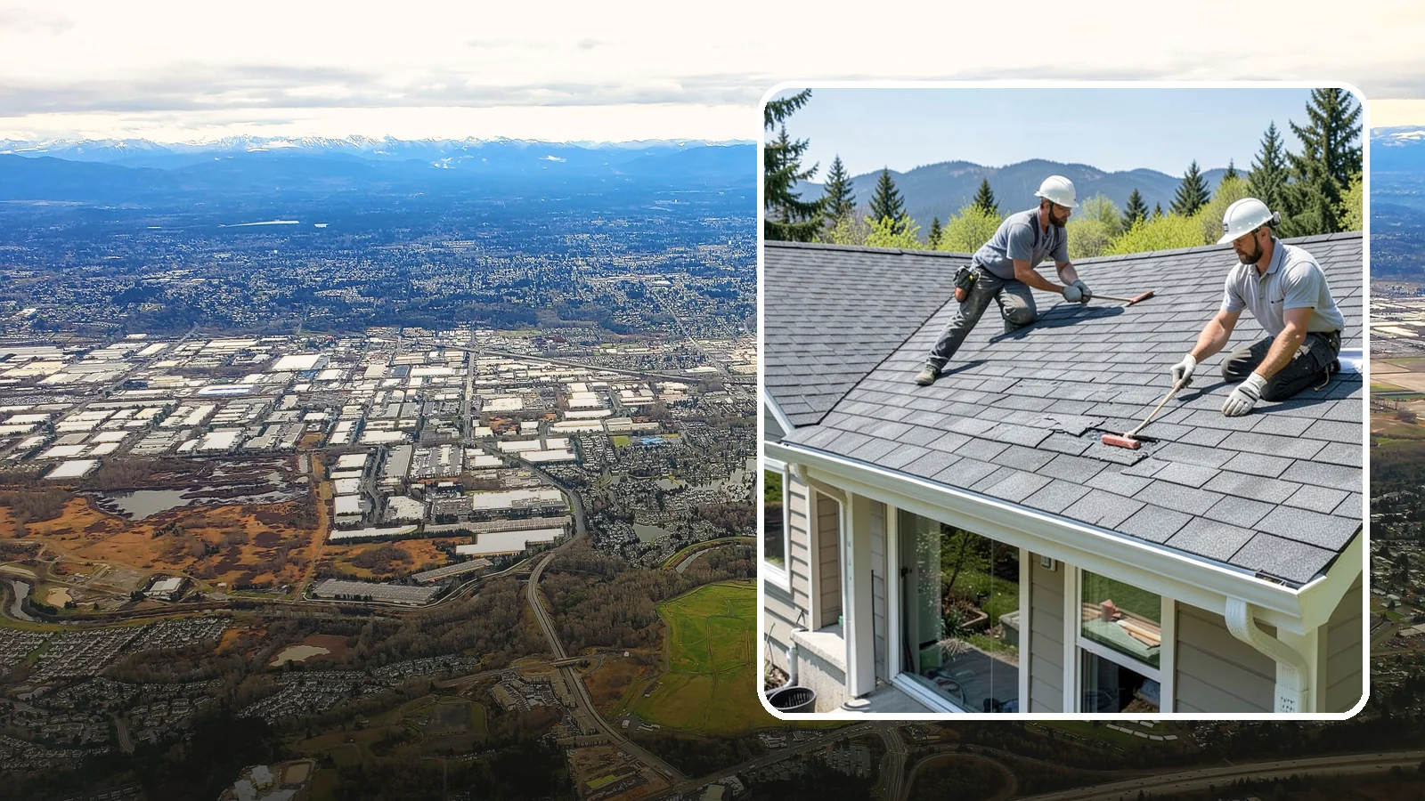 Asphalt Shingle Roof Installation in Kent, King County, WA - Durable asphalt shingle roofing that delivers dependable, cost-effective protection for Northwest homes.