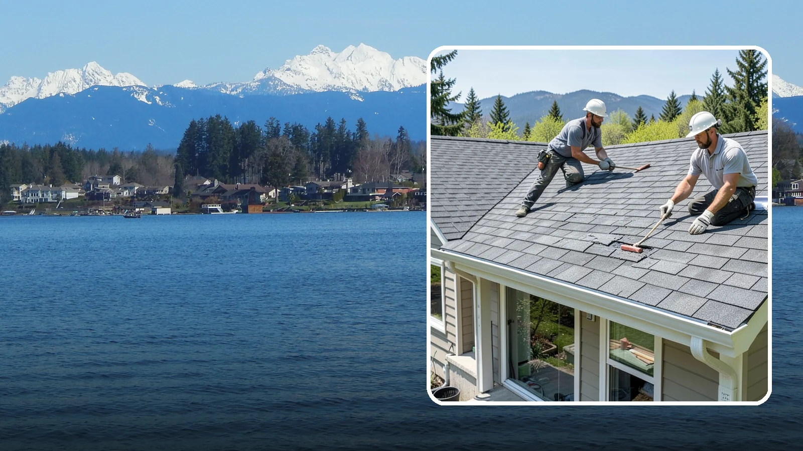 Asphalt Shingle Roof Installation in Lake Stevens, Snohomish County, WA - Durable asphalt shingle roofing that delivers dependable, cost-effective protection for Northwest homes.