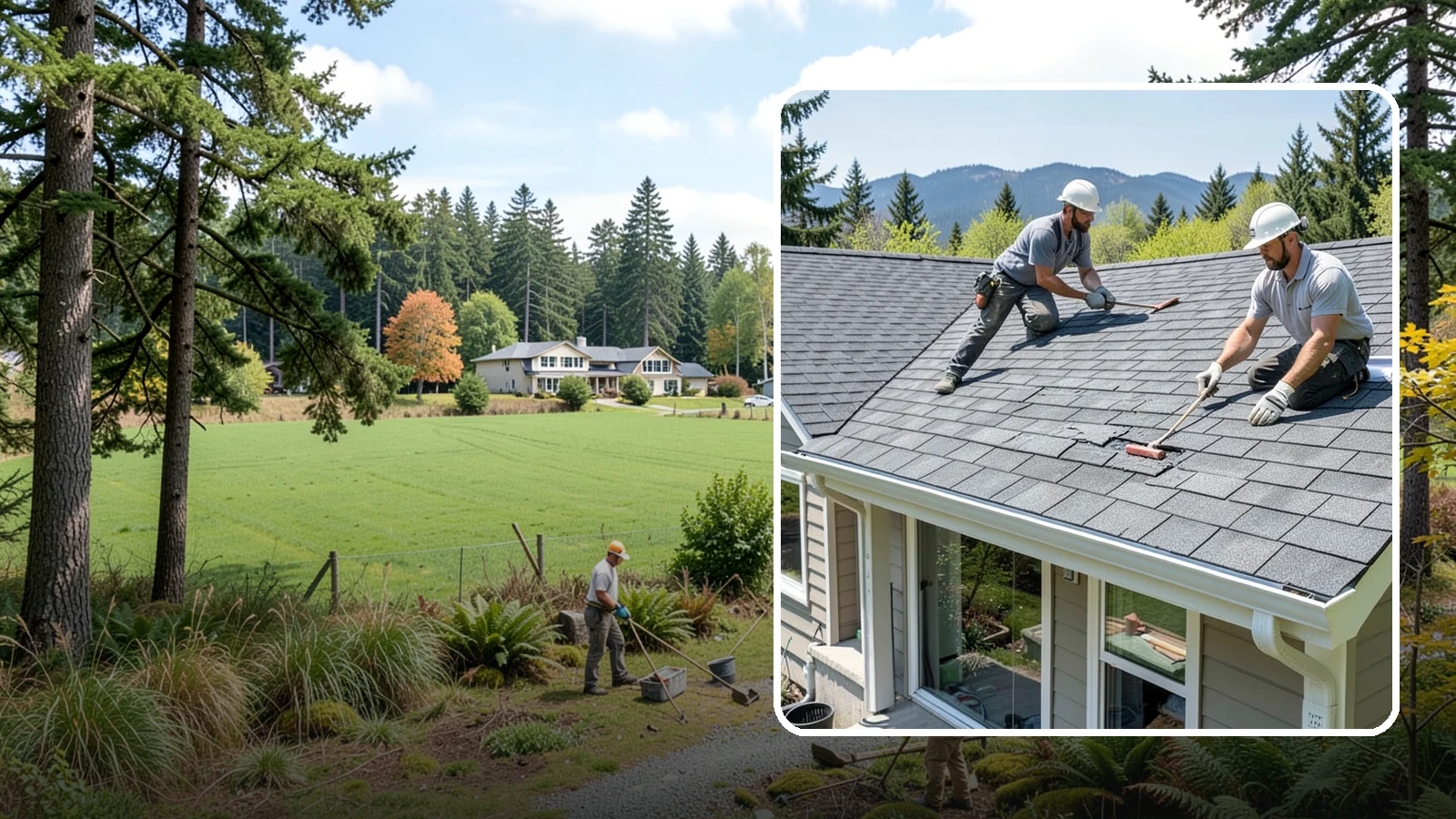 Asphalt Shingle Roof Installation in Lyman, Skagit County, WA - Durable asphalt shingle roofing that delivers dependable, cost-effective protection for Northwest homes.