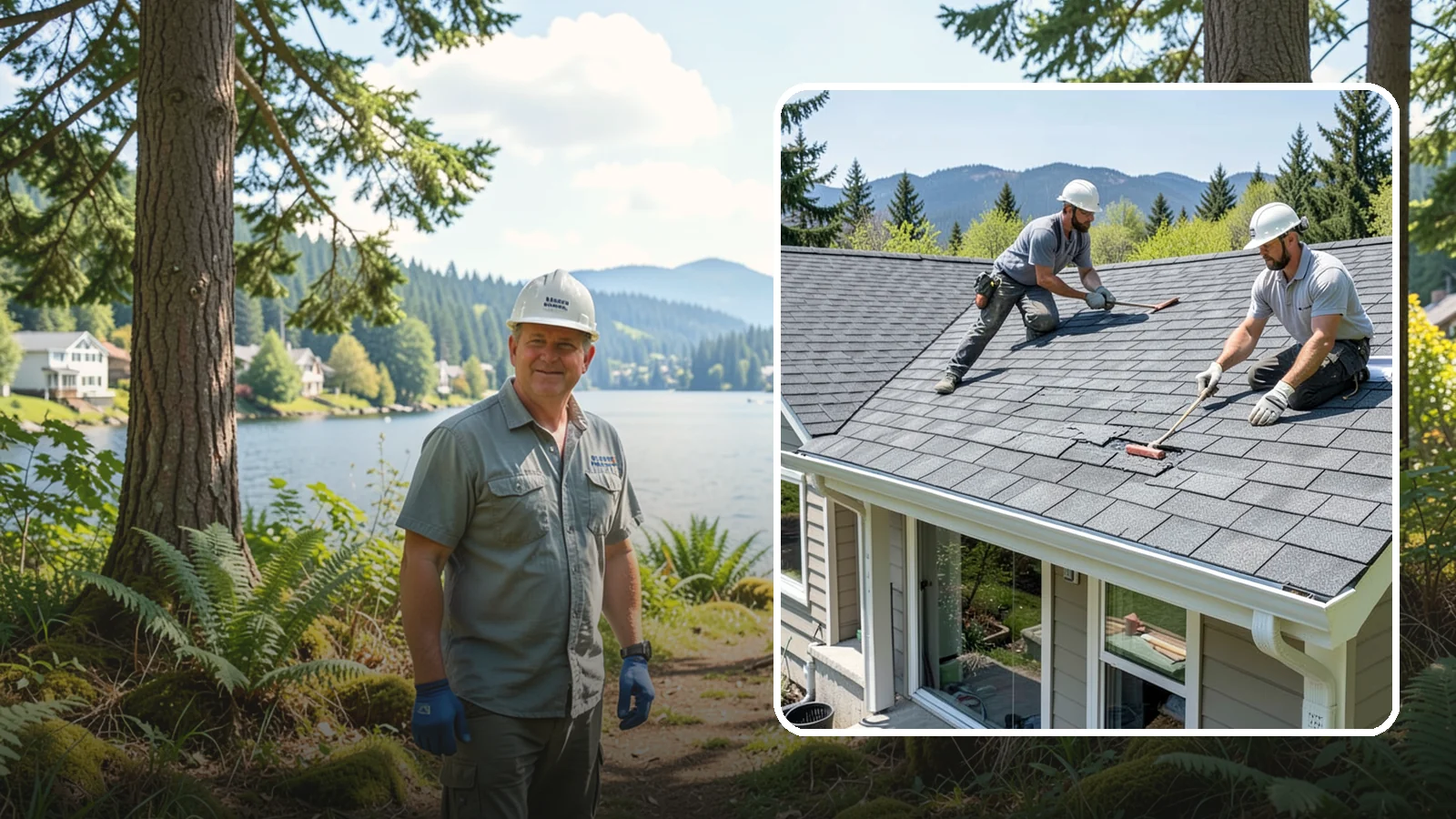 Asphalt Shingle Roof Installation in Milton, King County, WA - Durable asphalt shingle roofing that delivers dependable, cost-effective protection for Northwest homes.