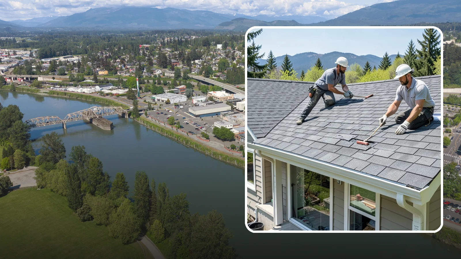Asphalt Shingle Roof Installation in Mount Vernon, Skagit County, WA - Durable asphalt shingle roofing that delivers dependable, cost-effective protection for Northwest homes.