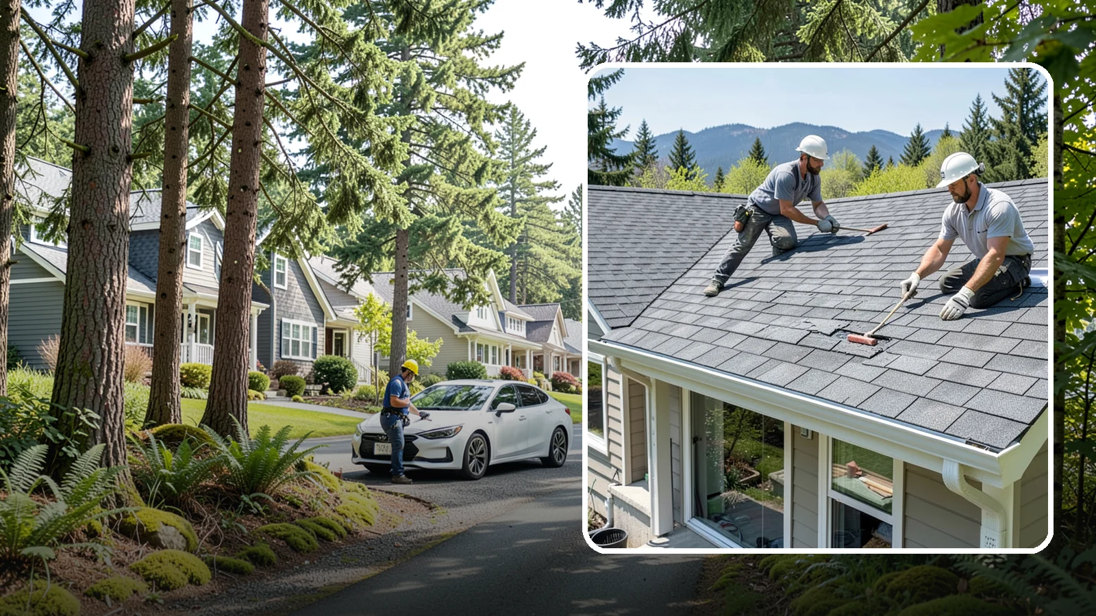 Asphalt Shingle Roof Installation in Normandy Park, King County, WA - Durable asphalt shingle roofing that delivers dependable, cost-effective protection for Northwest homes.