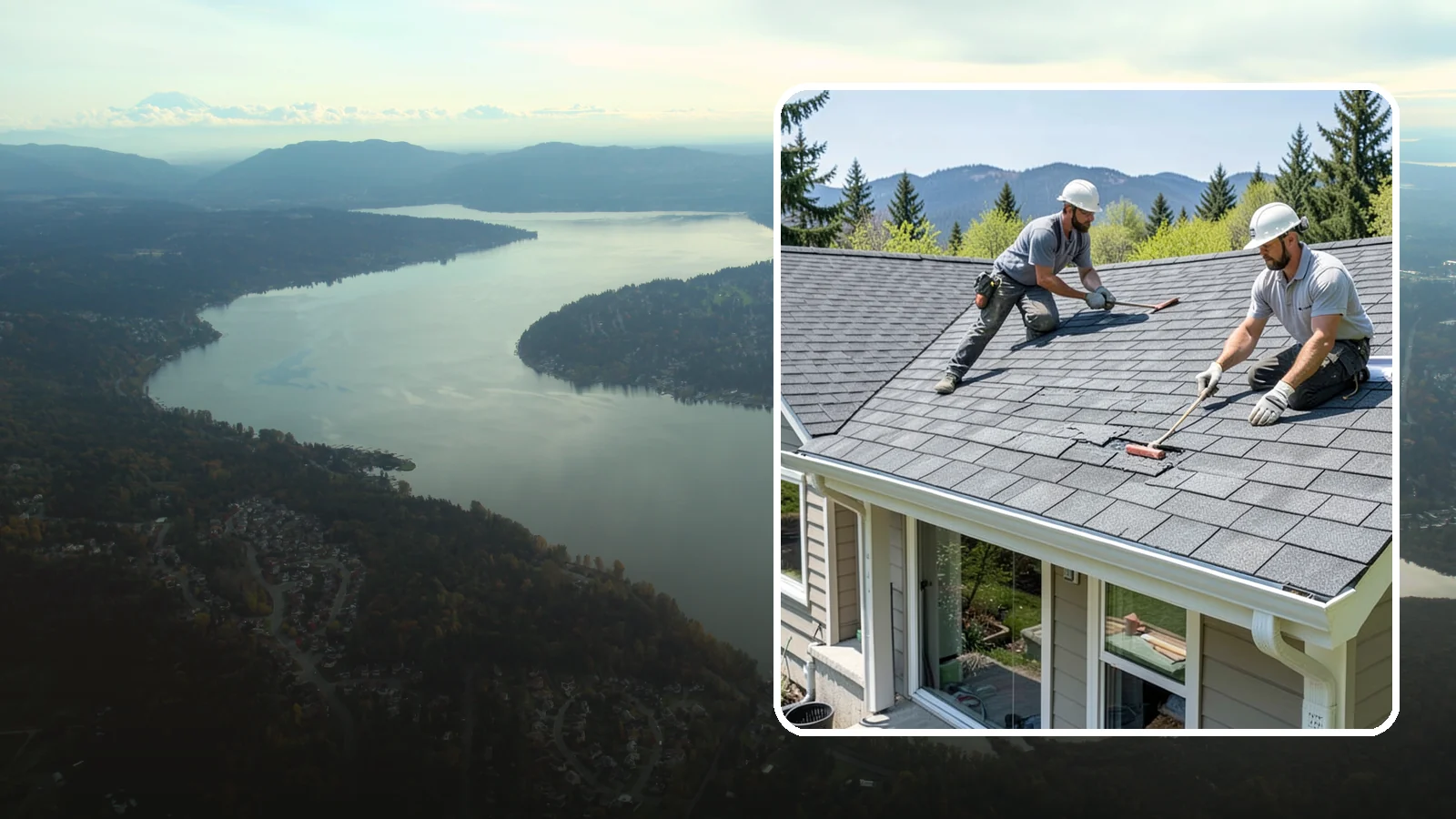 Asphalt Shingle Roof Installation in Sammamish, King County, WA - Durable asphalt shingle roofing that delivers dependable, cost-effective protection for Northwest homes.