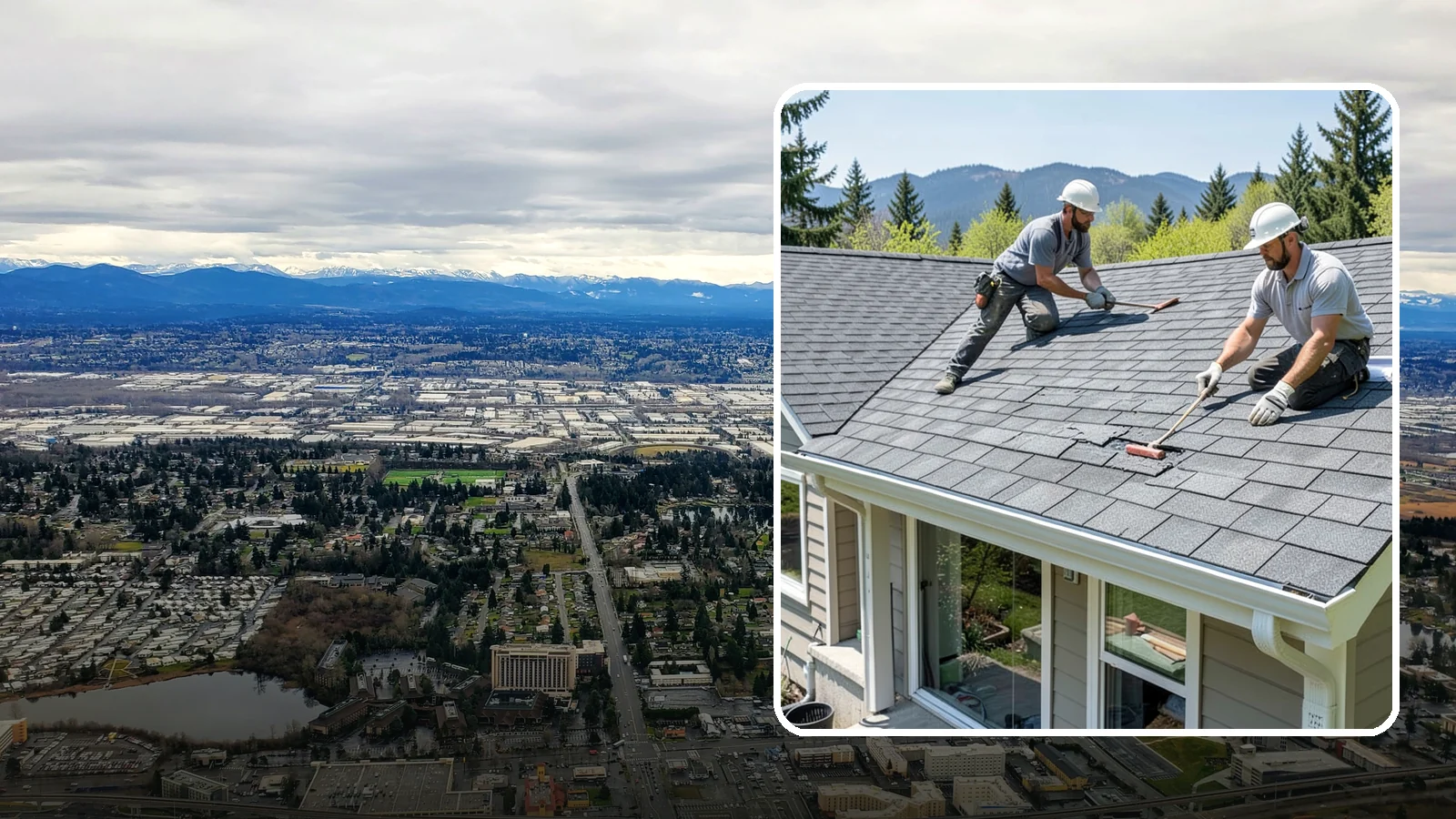 Asphalt Shingle Roof Installation in SeaTac, King County, WA - Durable asphalt shingle roofing that delivers dependable, cost-effective protection for Northwest homes.