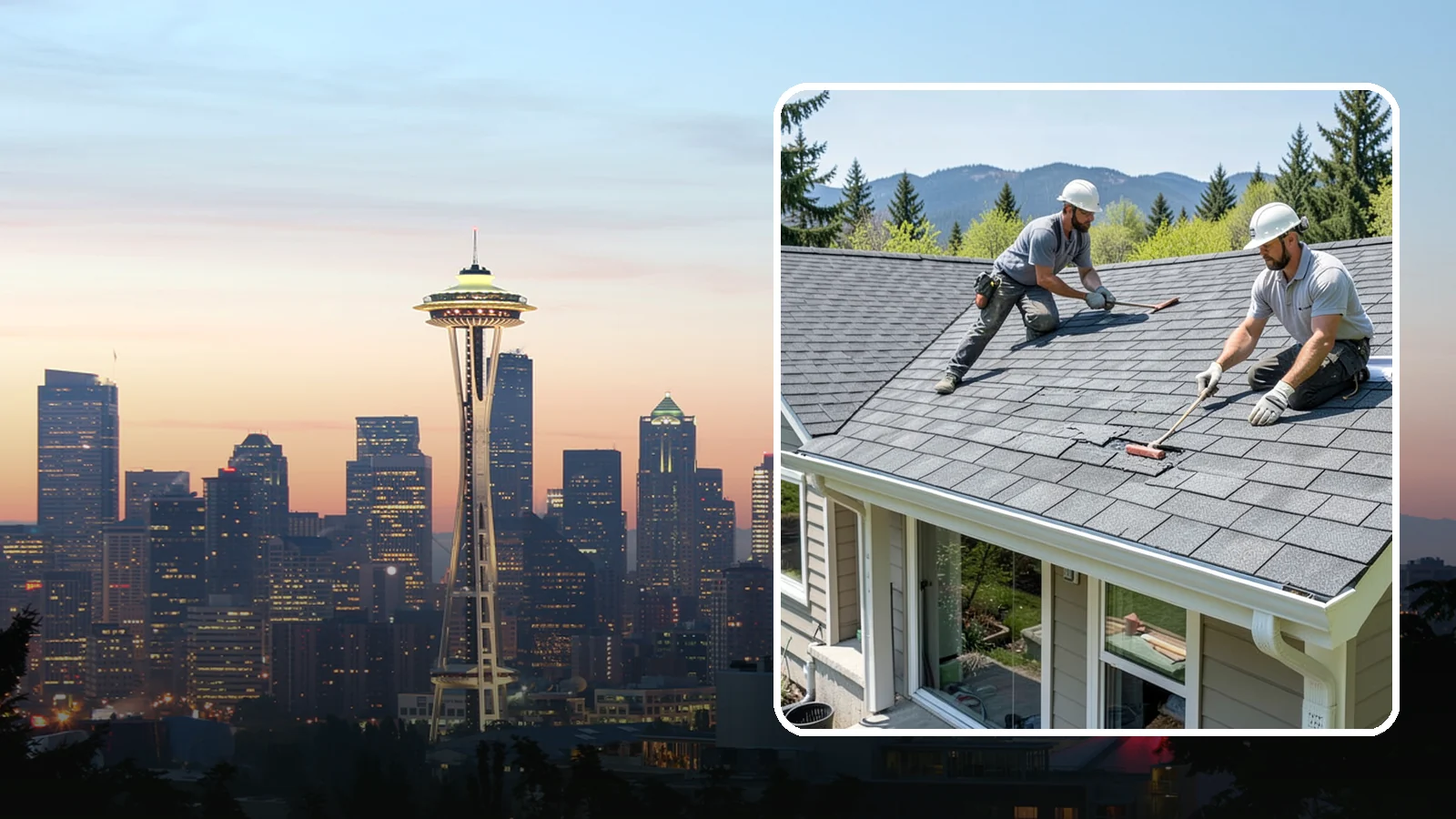 Asphalt Shingle Roof Installation in Seattle, King County, WA - Durable asphalt shingle roofing that delivers dependable, cost-effective protection for Northwest homes.