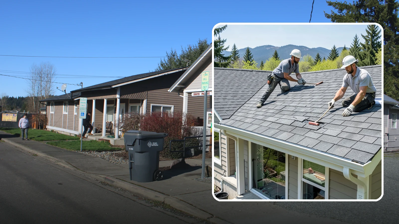 Asphalt Shingle Roof Installation in South Prairie, Pierce County, WA - Durable asphalt shingle roofing that delivers dependable, cost-effective protection for Northwest homes.