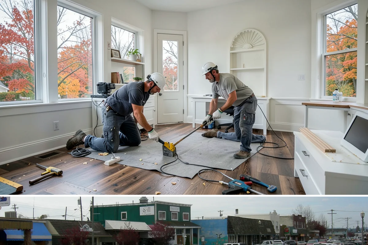 Asphalt Shingle Roof Installation in Stanwood, Snohomish County, WA - Warm, dry summer days let shingle adhesive strips seal properly for a wind-resistant roof.