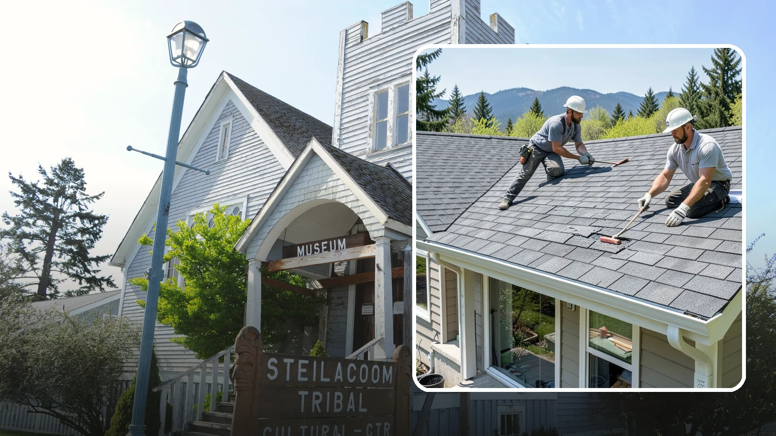 Asphalt Shingle Roof Installation in Steilacoom, Pierce County, WA - Durable asphalt shingle roofing that delivers dependable, cost-effective protection for Northwest homes.