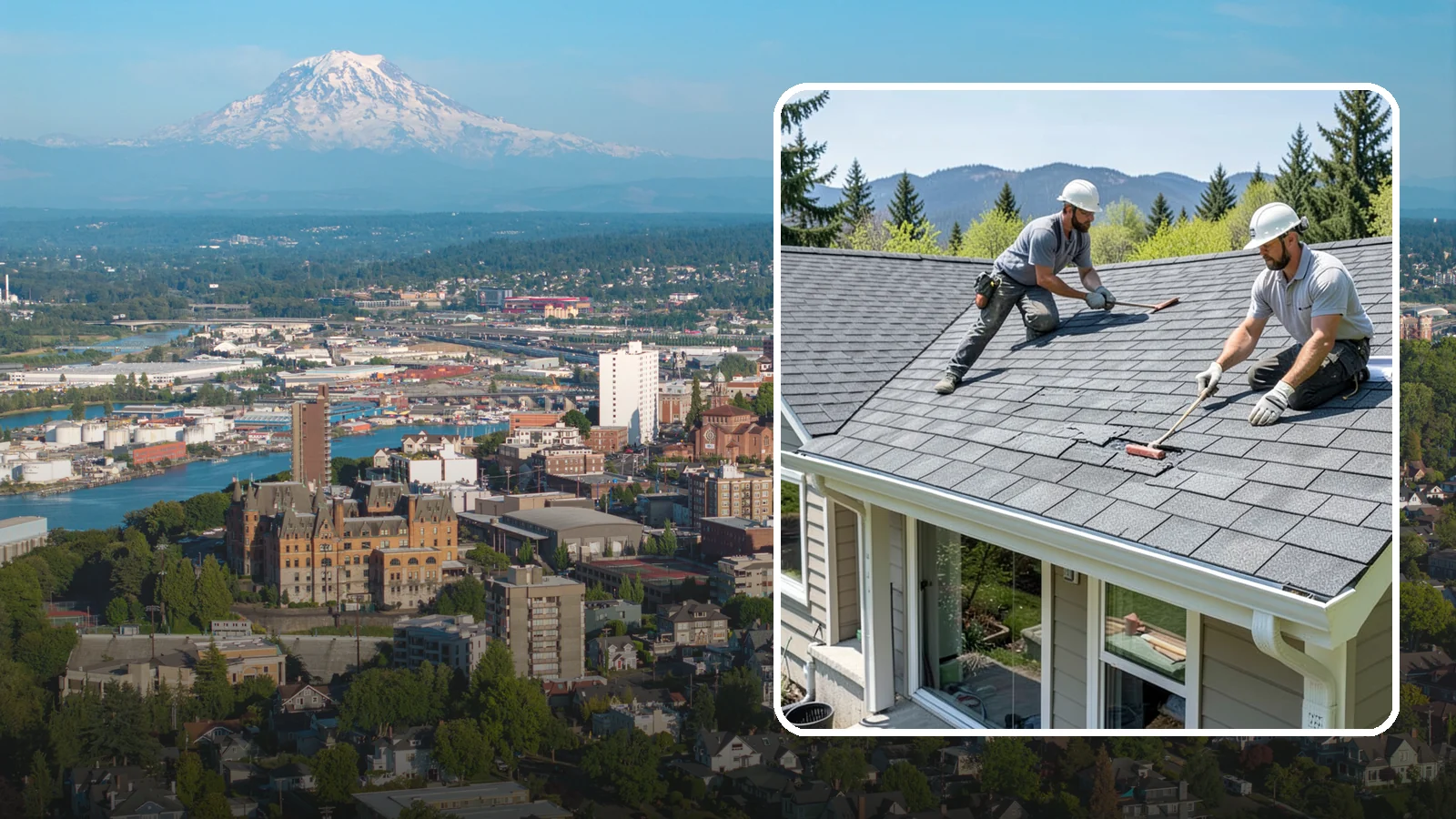 Asphalt Shingle Roof Installation in Tacoma, Pierce County, WA - Durable asphalt shingle roofing that delivers dependable, cost-effective protection for Northwest homes.
