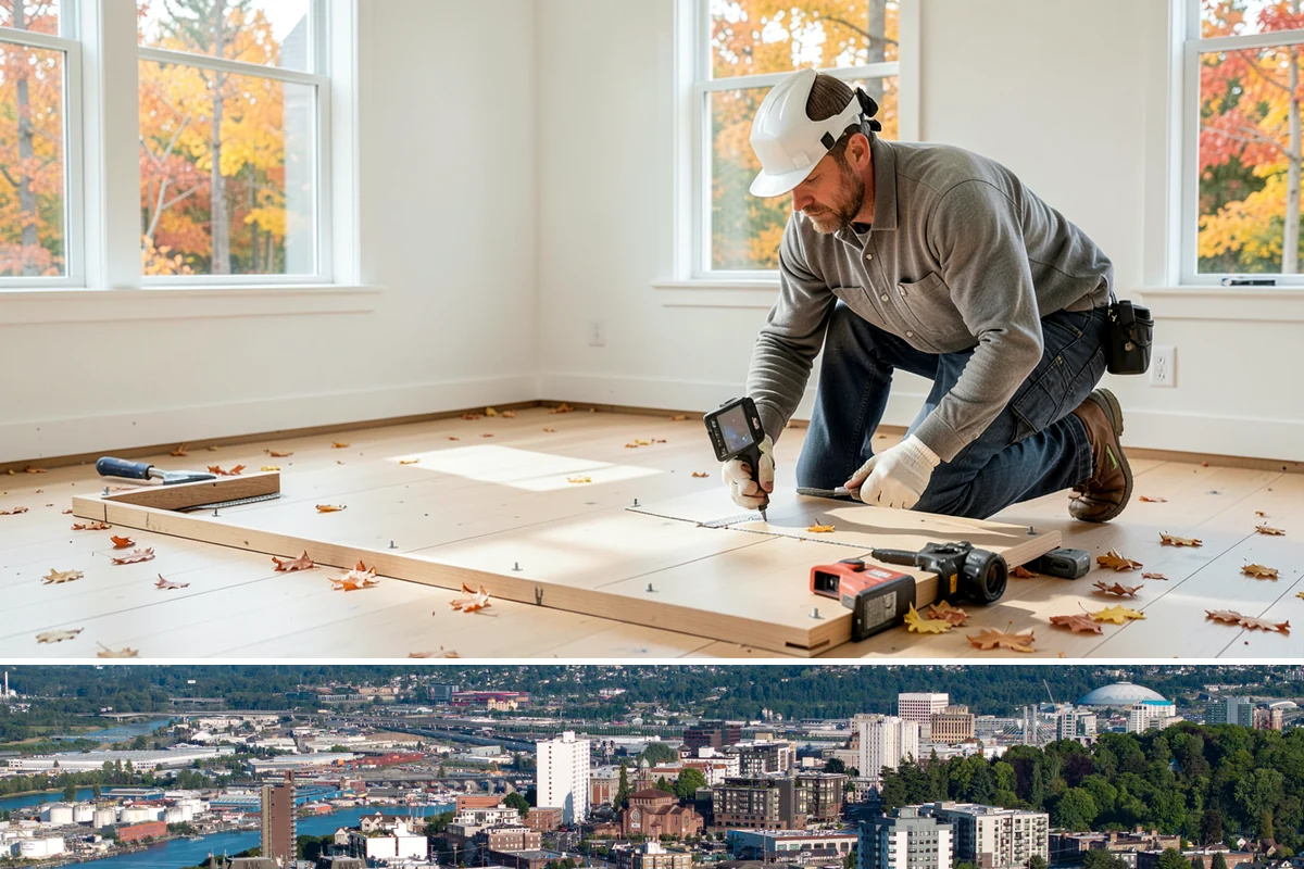 Asphalt Shingle Roof Installation in Tacoma, Pierce County, WA - Warm, dry summer days let shingle adhesive strips seal properly for a wind-resistant roof.