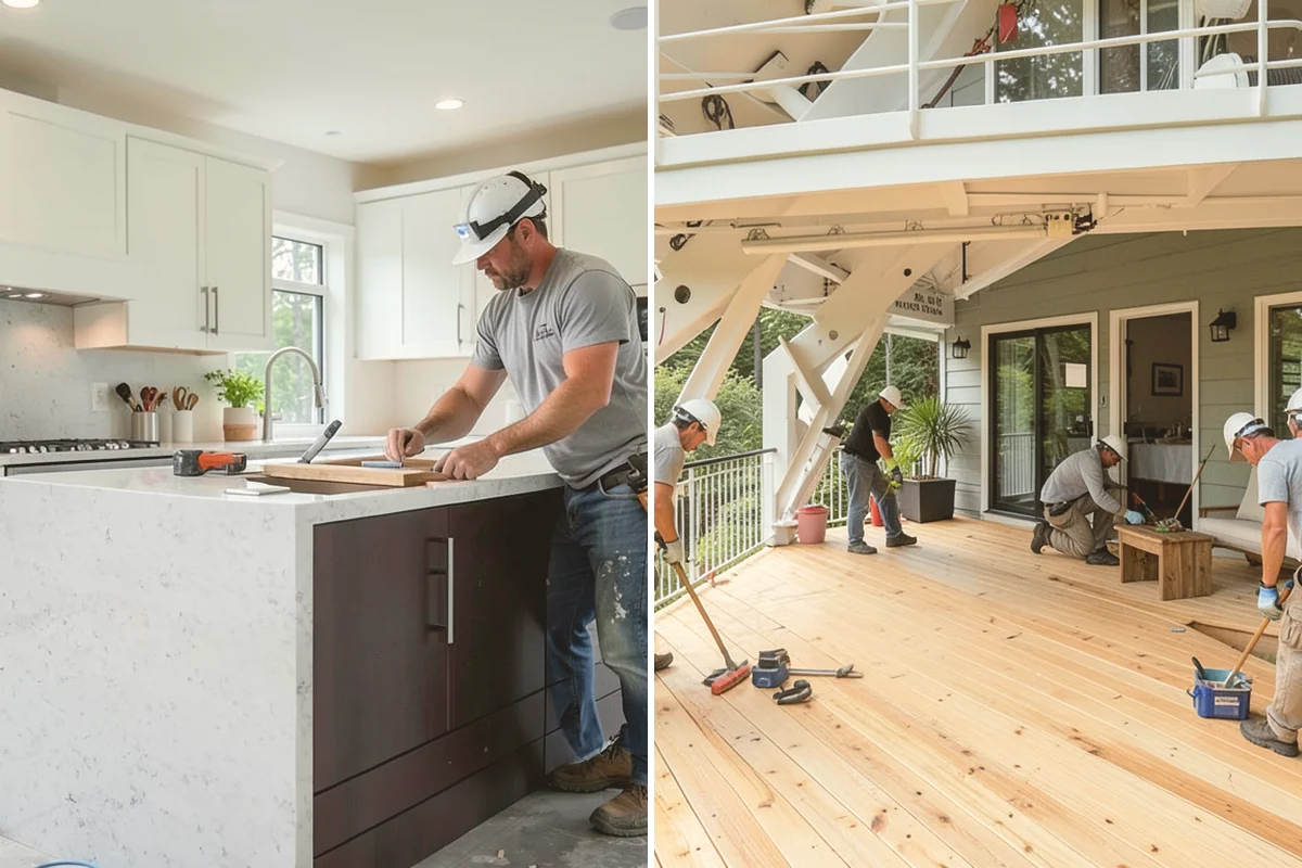 Attached ADU Construction in Algona, King County, WA - We evaluate where the attached unit can connect