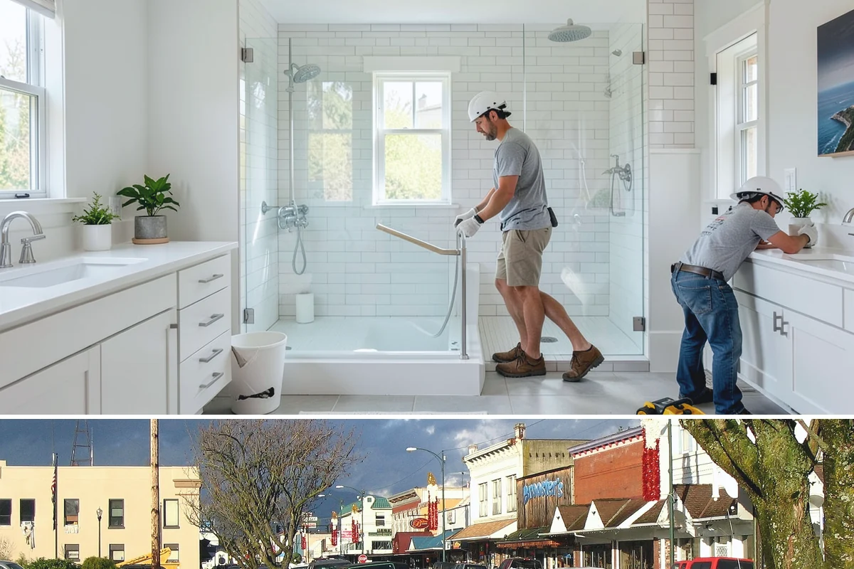 Attached ADU Construction in Arlington, Snohomish County, WA - Attached ADU work involves some exterior tie-in, so scheduling the connection during drier weather keeps the existing home...