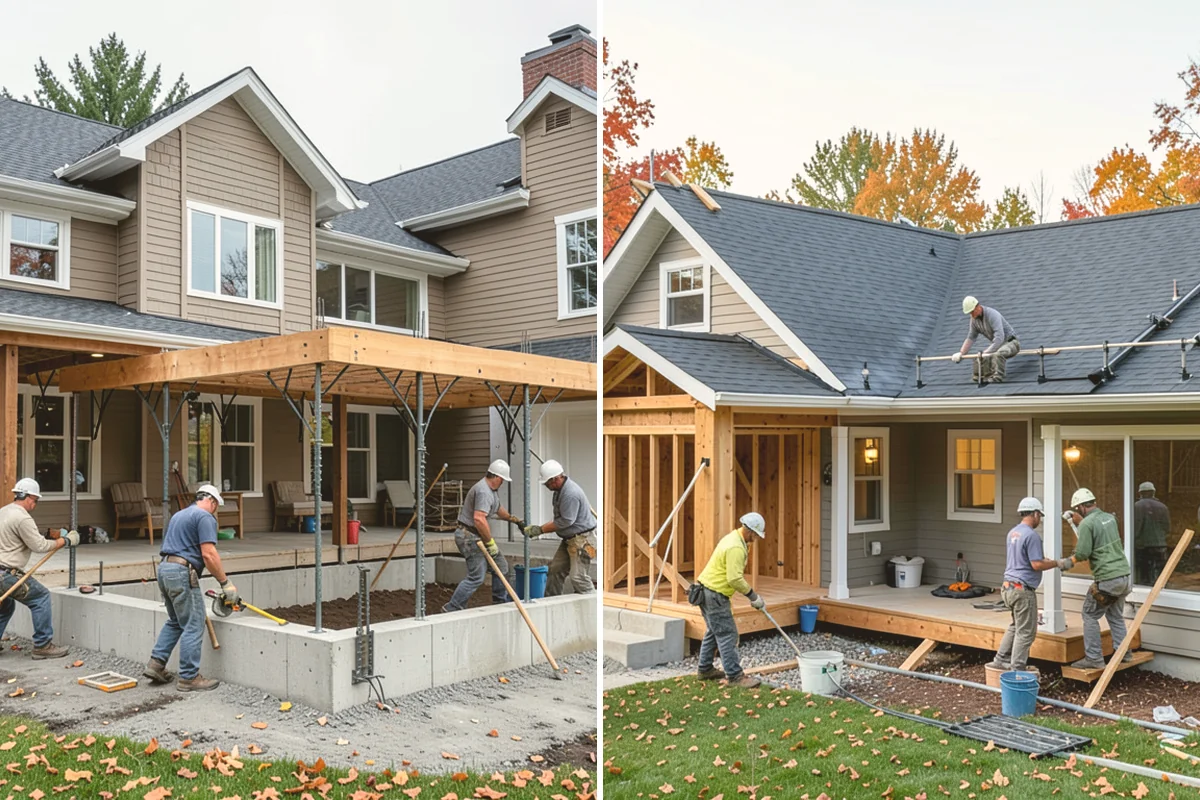 Attached ADU Construction in Bothell, King County, WA - We evaluate where the attached unit can connect