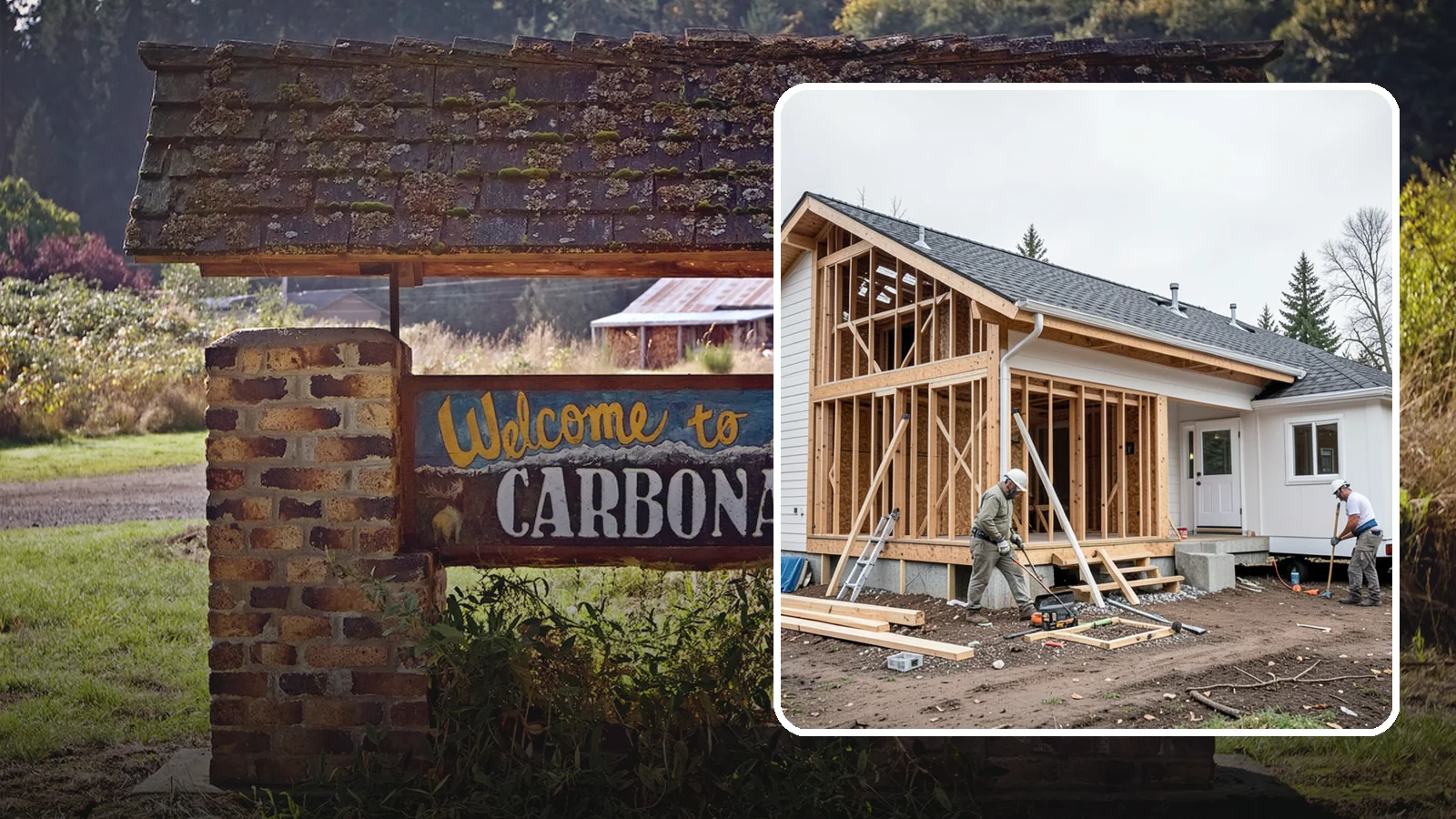 Attached ADU Construction in Carbonado, Pierce County, WA - Attached ADU construction that adds a connected living unit to your existing Western Washington home.