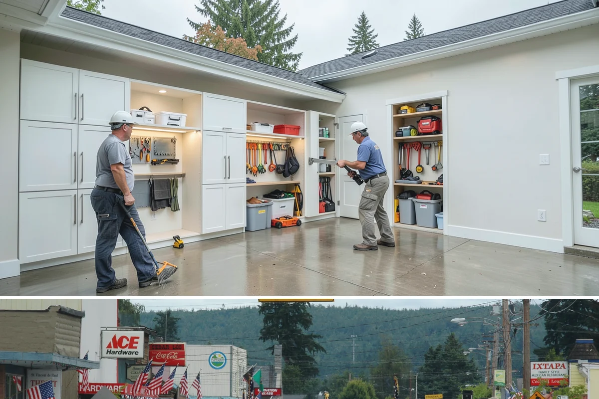 Attached ADU Construction in Carnation, King County, WA - Attached ADU work involves some exterior tie-in, so scheduling the connection during drier weather keeps the existing home...