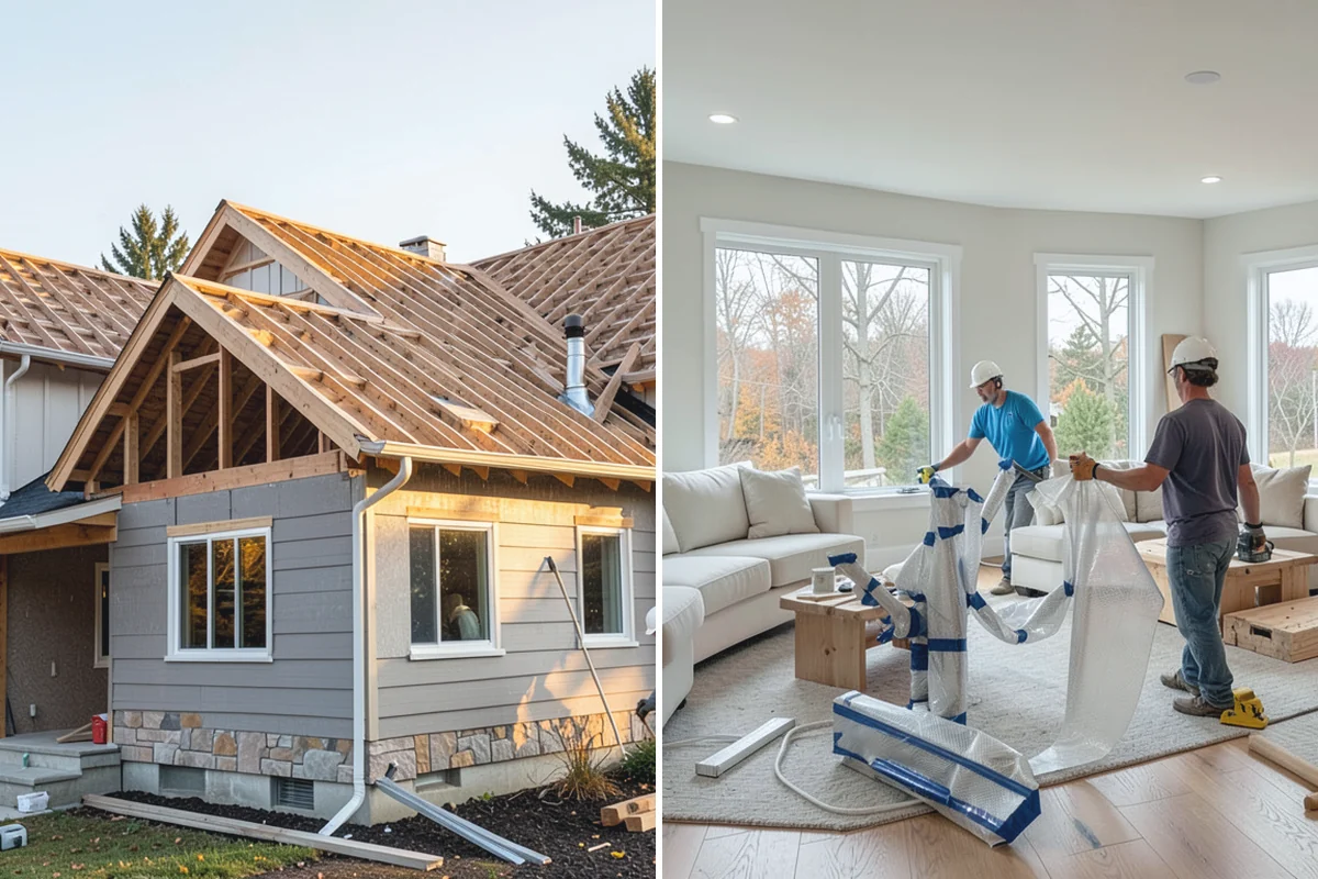 Attached ADU Construction in Coupeville, Island County, WA - We evaluate where the attached unit can connect