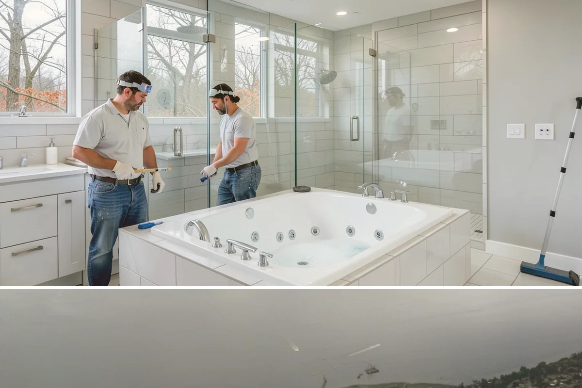 Attached ADU Construction in Des Moines, King County, WA - Attached ADU work involves some exterior tie-in, so scheduling the connection during drier weather keeps the existing home...