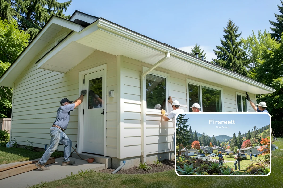 Attached ADU Construction in Fircrest, Pierce County, WA - Efficient use of your existing structure
