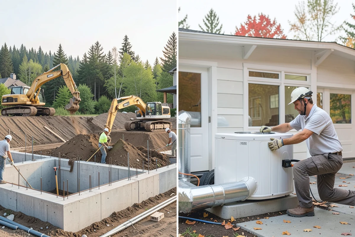 Attached ADU Construction in Hamilton, Skagit County, WA - We evaluate where the attached unit can connect