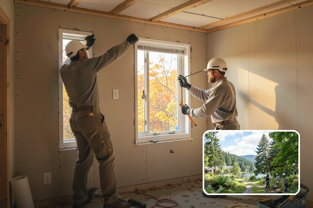 Attached ADU Construction in Lake Forest Park, King County, WA - Efficient use of your existing structure