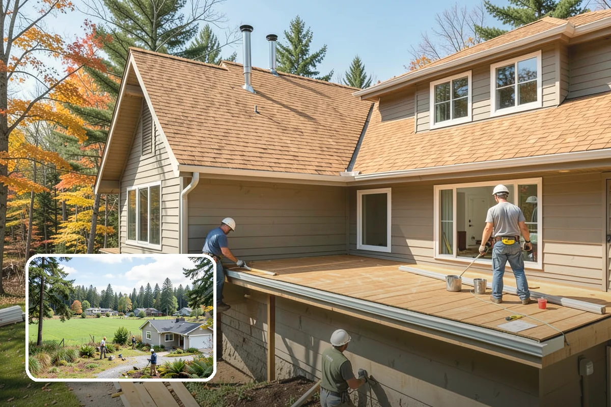 Attached ADU Construction in Lyman, Skagit County, WA - Efficient use of your existing structure