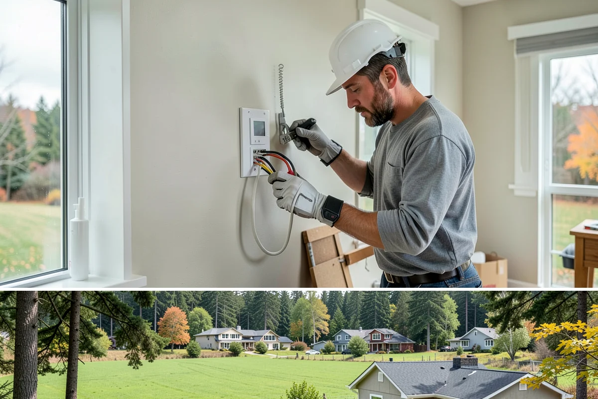 Attached ADU Construction in Lyman, Skagit County, WA - Attached ADU work involves some exterior tie-in, so scheduling the connection during drier weather keeps the existing home...