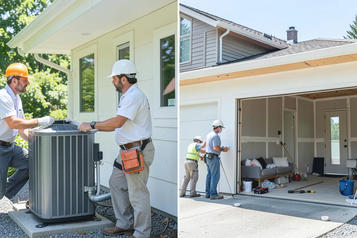 Attached ADU Construction in Marysville, Snohomish County, WA - We evaluate where the attached unit can connect