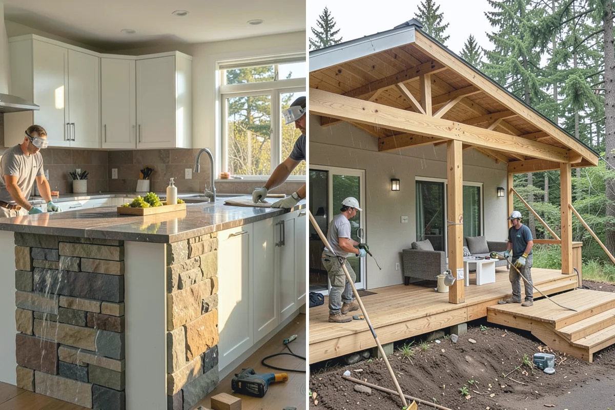 Attached ADU Construction in Medina, King County, WA - We evaluate where the attached unit can connect