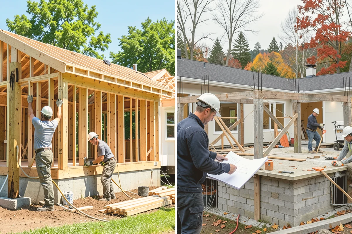 Attached ADU Construction in Mount Vernon, Skagit County, WA - We evaluate where the attached unit can connect