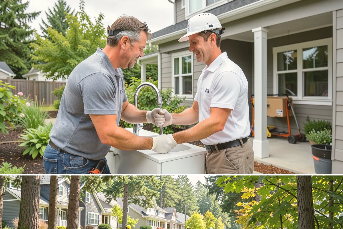 Attached ADU Construction in Normandy Park, King County, WA - Attached ADU work involves some exterior tie-in, so scheduling the connection during drier weather keeps the existing home...