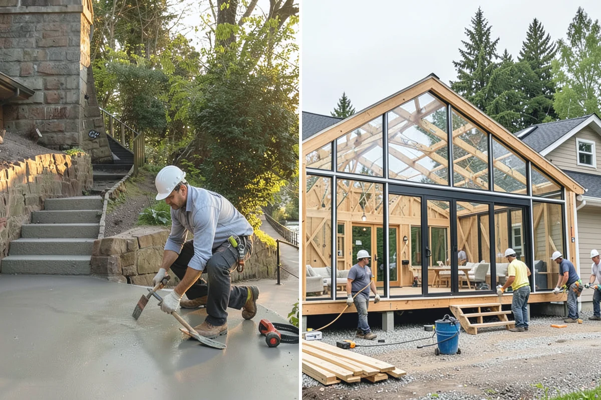 Attached ADU Construction in Renton, King County, WA - We evaluate where the attached unit can connect