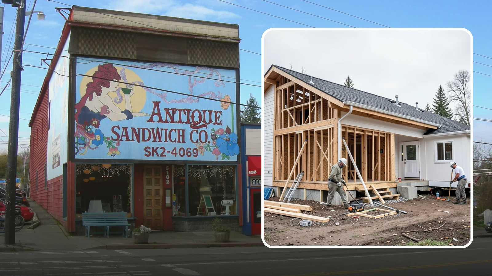 Attached ADU Construction in Ruston, Pierce County, WA - Attached ADU construction that adds a connected living unit to your existing Western Washington home.