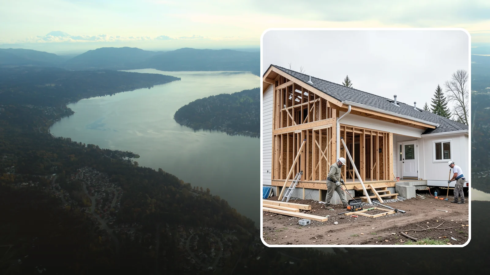 Attached ADU Construction in Sammamish, King County, WA - Attached ADU construction that adds a connected living unit to your existing Western Washington home.
