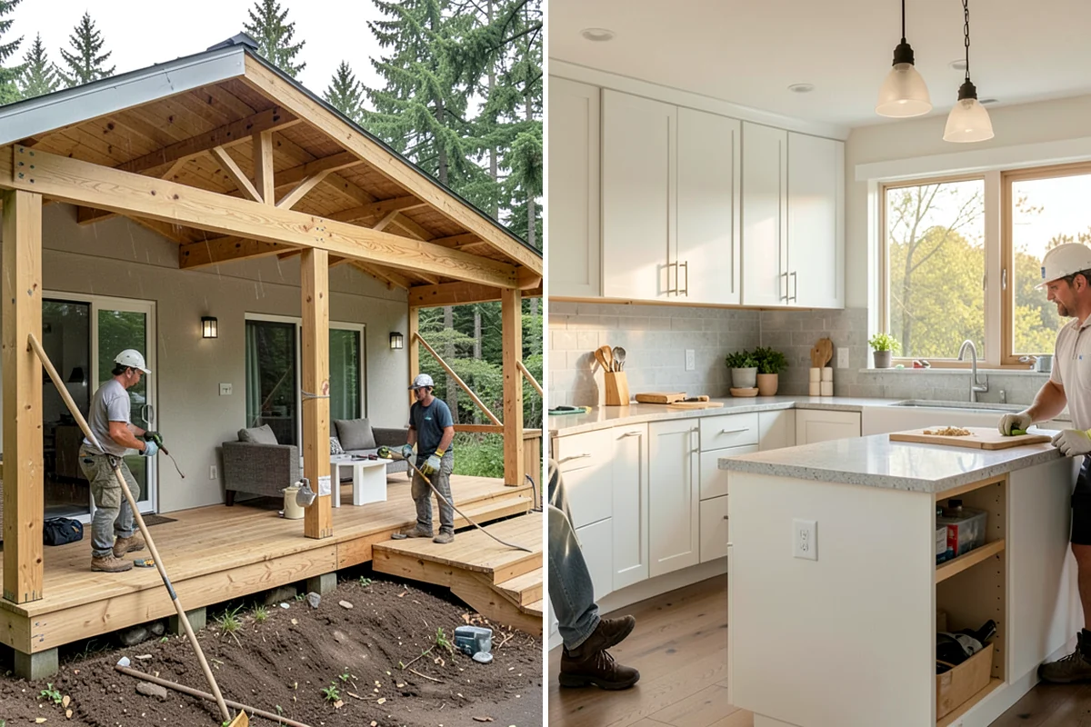 Attached ADU Construction in Seattle, King County, WA - We evaluate where the attached unit can connect