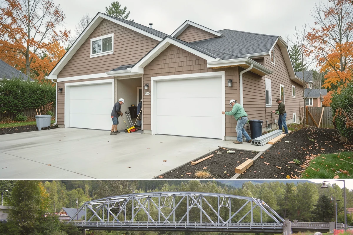 Attached ADU Construction in Skykomish, King County, WA - Attached ADU work involves some exterior tie-in, so scheduling the connection during drier weather keeps the existing home...