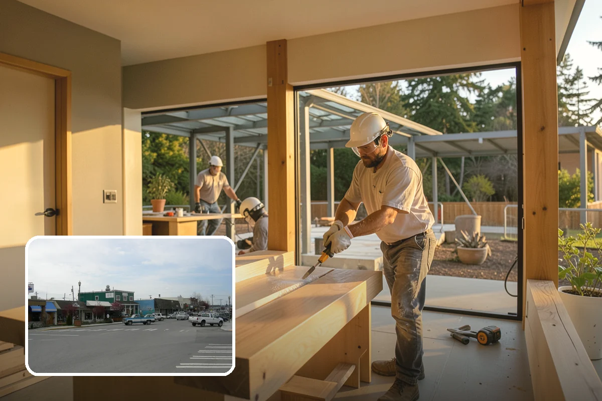 Attached ADU Construction in Stanwood, Snohomish County, WA - Efficient use of your existing structure