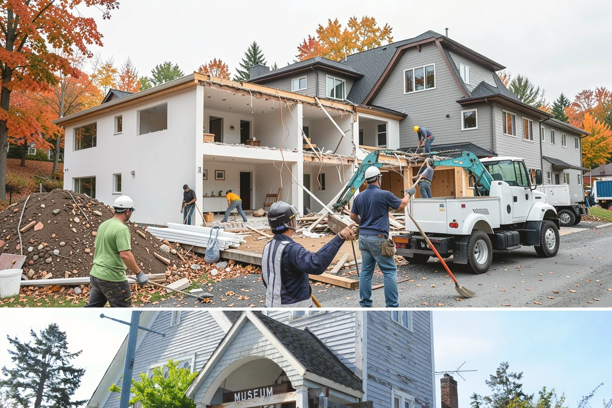 Attached ADU Construction in Steilacoom, Pierce County, WA - Attached ADU work involves some exterior tie-in, so scheduling the connection during drier weather keeps the existing home...