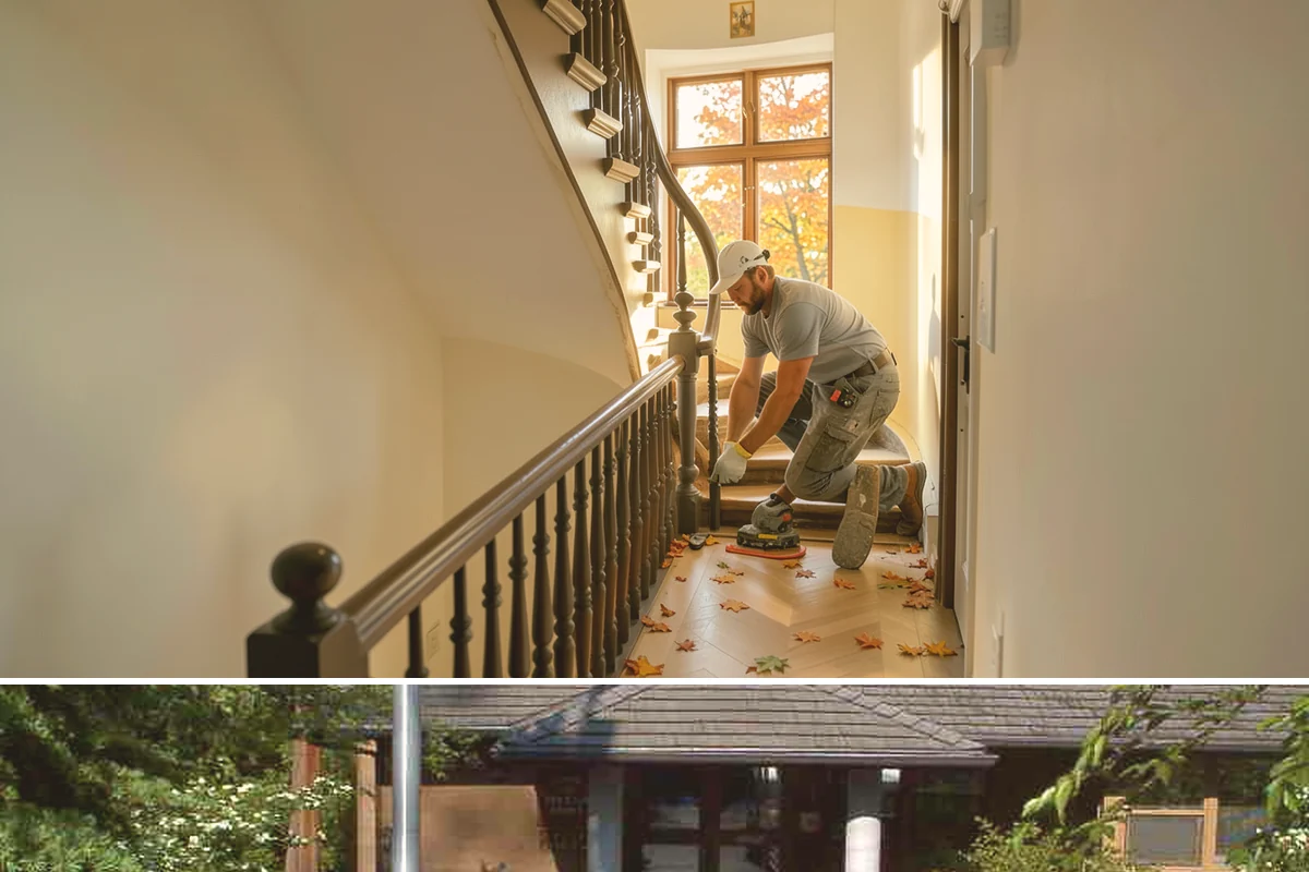 Attached ADU Construction in Yarrow Point, King County, WA - Attached ADU work involves some exterior tie-in, so scheduling the connection during drier weather keeps the existing home...