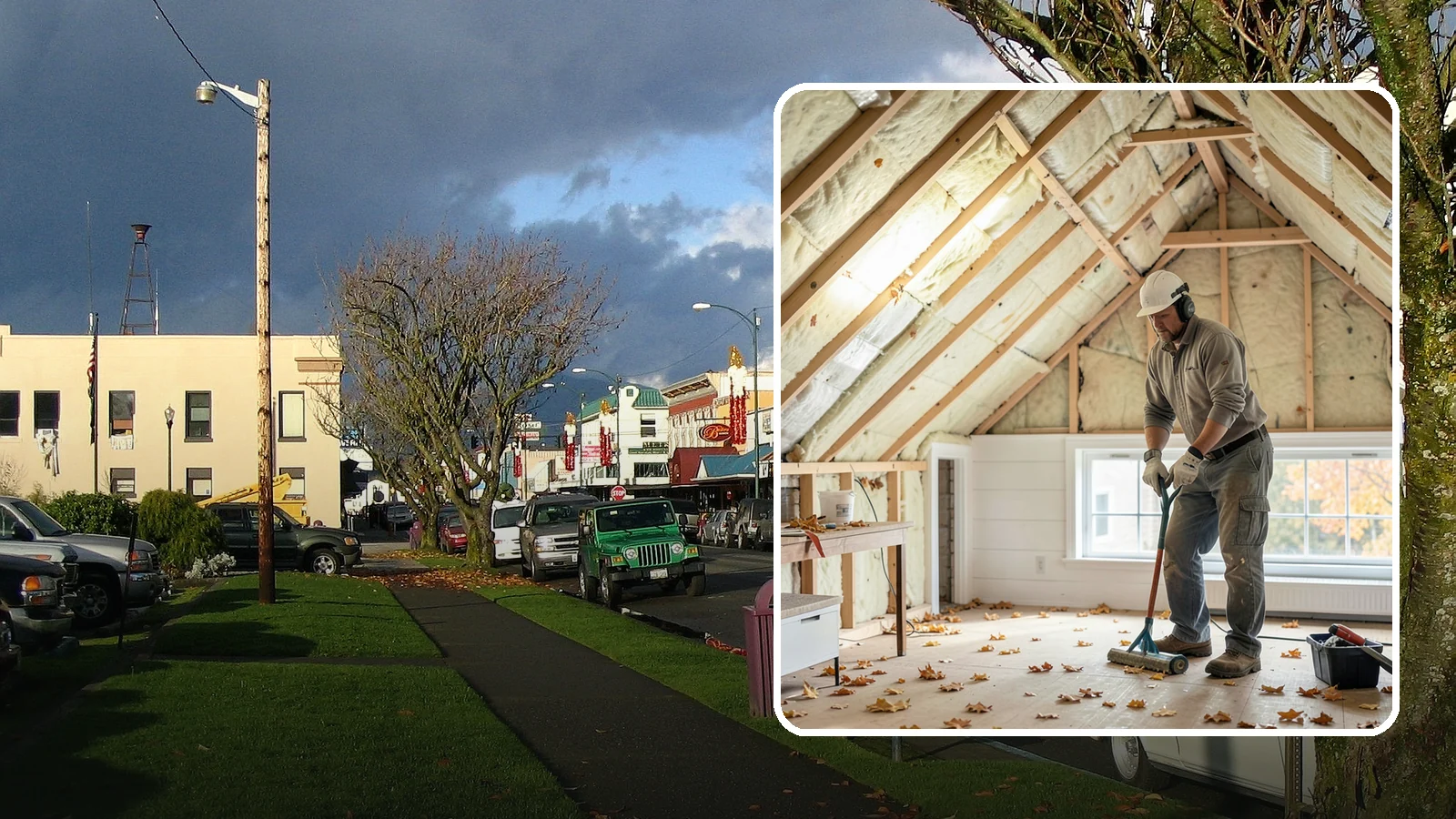 Attic Air Sealing in Arlington, Snohomish County, WA - We seal attic air leaks that let warm, moist indoor air escape and undermine your insulation.